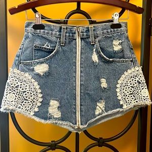 CARMAR Crotchet Beatrice Mini Skirt